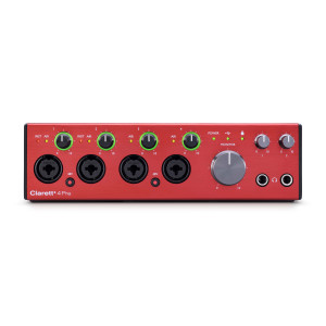 Focusrite Clarett+ 4Pre - Refurbished Front