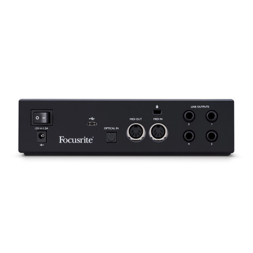 Focusrite Clarett+ 2Pre Back