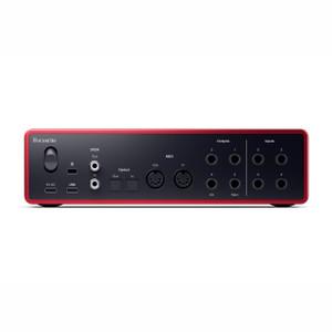 Focusrite Scarlett 16i6 4th Generation - Refurbished Back