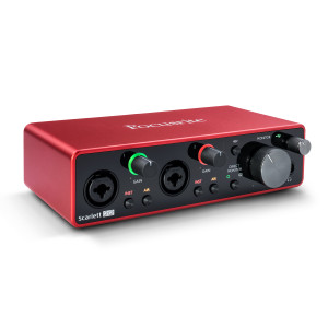 Focusrite Scarlett 2i2 - Refurbished Left
