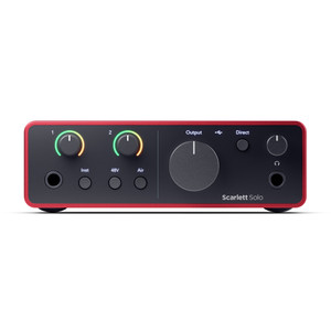 Focusrite Scarlett Solo 4th Generation Front