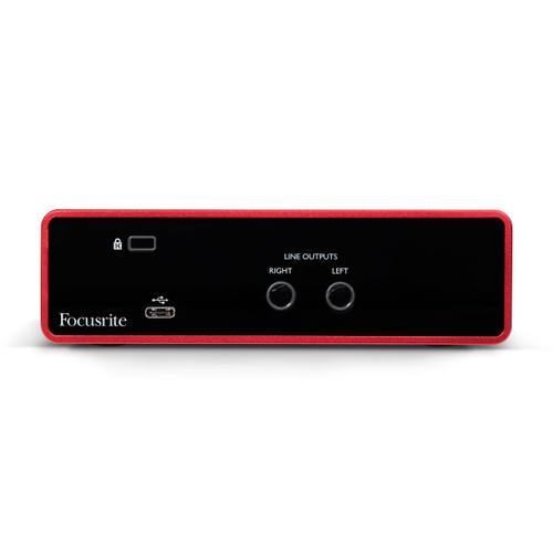 Focusrite Scarlett Solo Back