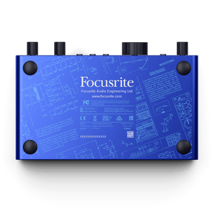 Focusrite Scarlett 2i2 Anniversary Edition Bottom