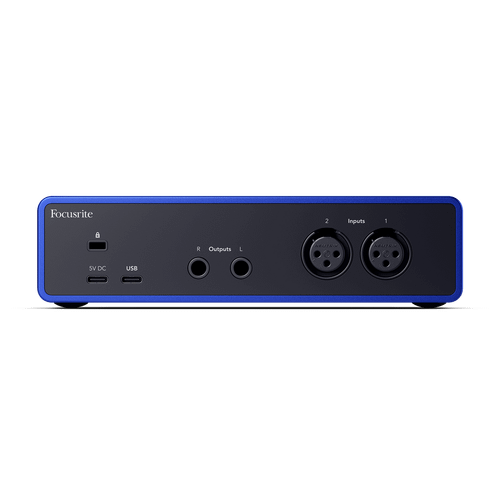 Focusrite Scarlett 2i2 Anniversary Edition - Refurbished Back
