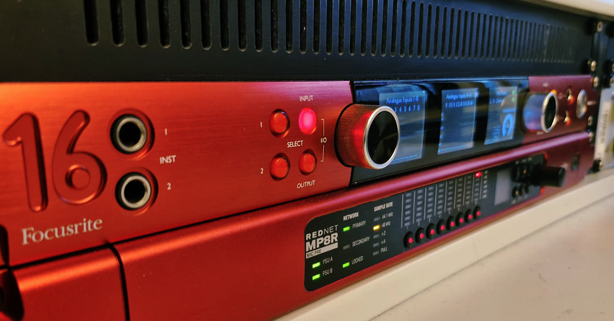 RedNet MP8R and Red 16line