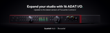 16 channels of ADAT I/O and more with the latest Scarlett 4th Gen update 