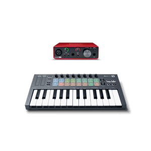 Scarlett Solo [3rd Gen] + Novation FLkey Mini MK1 - Bundle