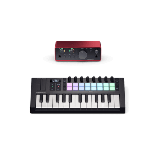 Scarlett Solo + Novation Launchkey Mini 25 - Bundle