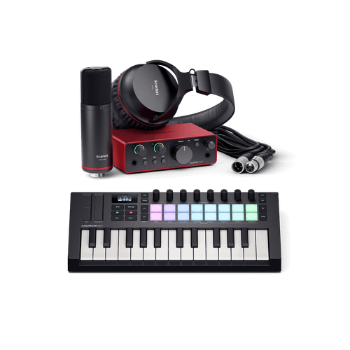 Scarlett Solo Studio + Novation Launchkey Mini 25 - Bundle