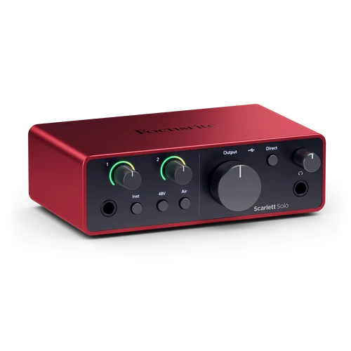 Focusrite Scarlett Solo Studio 4th Generation Audio Interface